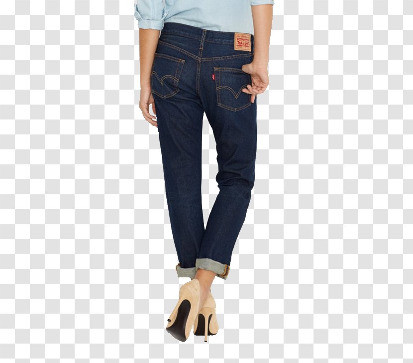 Jeans Denim Clothing Levi Strauss & Co. Woman - Fabric Transparent PNG