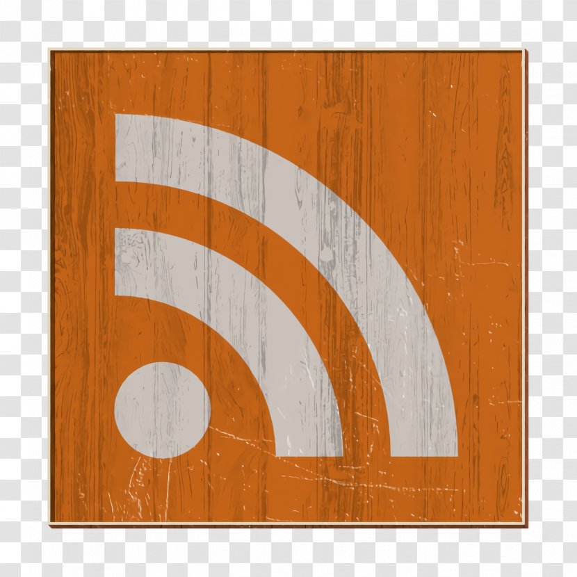 Rss Icon Social Networks Logos - Hardwood - Plank Plywood Transparent PNG