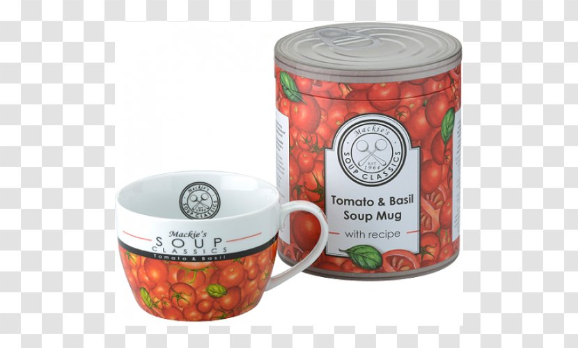 Tomato Soup Mug Wrap Food - Condiment Transparent PNG