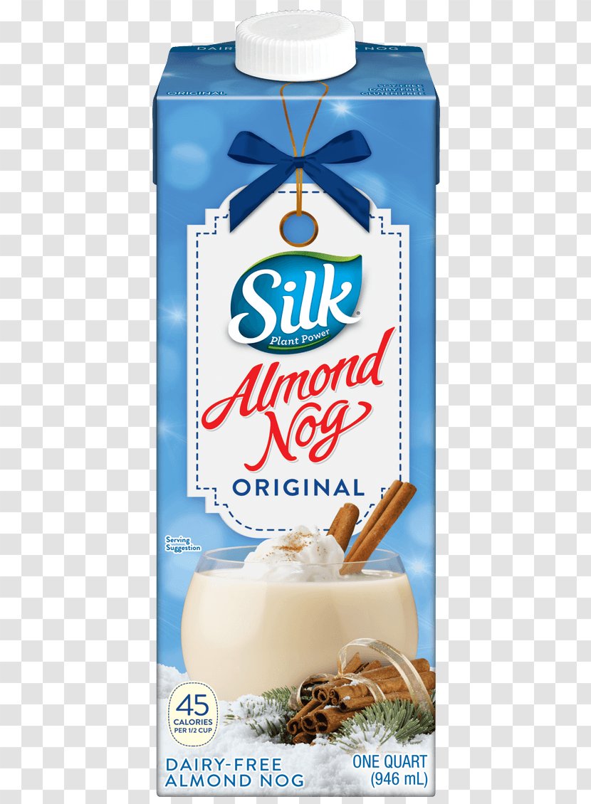 Cream Soy Milk Eggnog Almond - Carton Transparent PNG