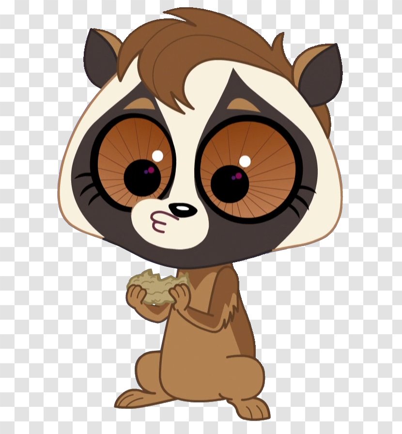 Whiskers Bear Cat Dog Canidae - Character - Slow Loris Transparent PNG