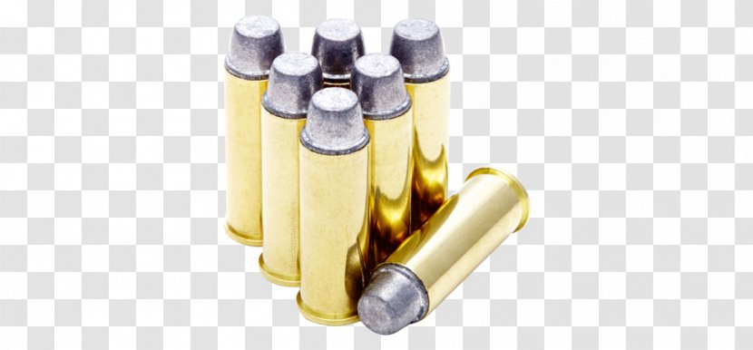 Cylinder Bottle - Yellow - .44 Magnum Transparent PNG
