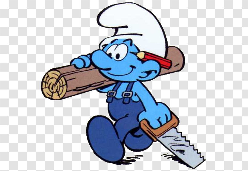 Handy Smurf Smurfette Papa Gargamel Greedy - Smurfs Transparent PNG