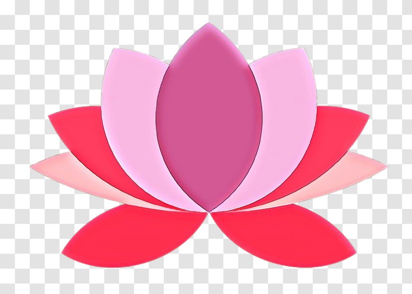 Pink Flower Cartoon - Plant - Logo Water Lily Transparent PNG