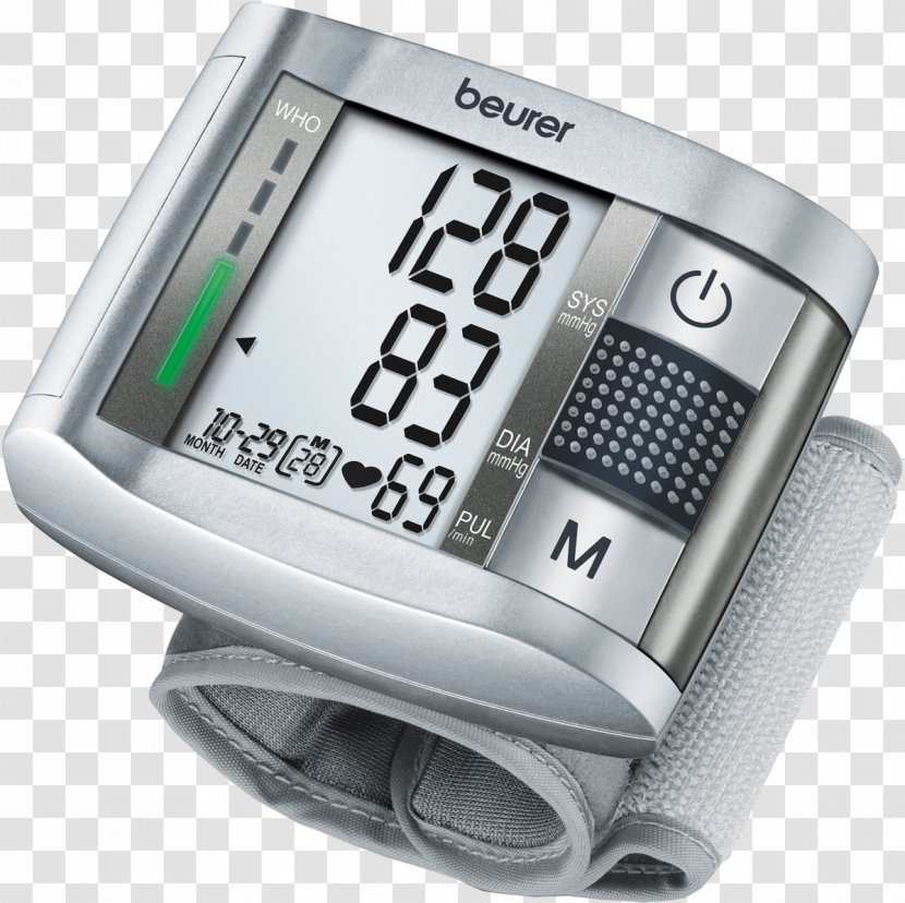 Sphygmomanometer Blood Pressure Health Care Wrist - Glucose Meters Transparent PNG