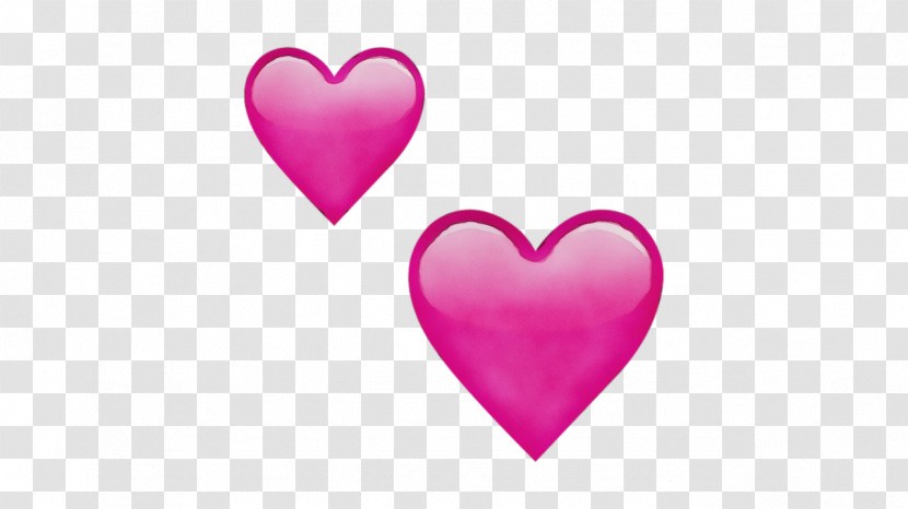 Pink M Heart Love My Life Transparent PNG