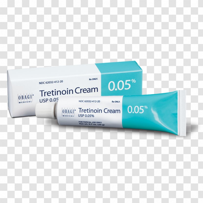 Tretinoin Prescription Drug Cream Acne Retinol - Obagi Medical Transparent PNG