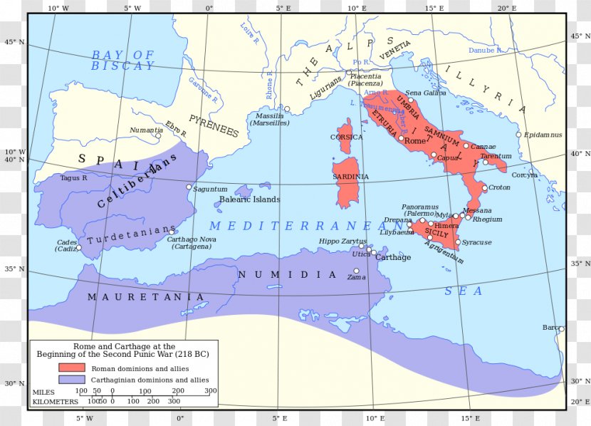 First Punic War Second Wars Ancient Carthage - World - Map Transparent PNG