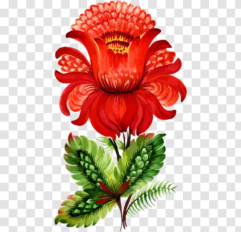 The Scarlet Flower Clip Art Floral Design Image - Royaltyfree - Pattern Ornament Transparent PNG