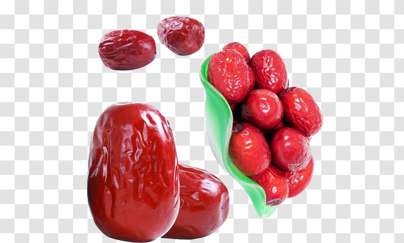 Hotan Cranberry Jujube Congee Dried Fruit - Frutti Di Bosco - A Harvest Of Red Dates Transparent PNG