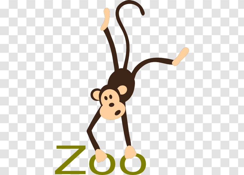 Monkey Free Content Drawing Royalty-free Clip Art - Website - Zoo Animals Clipart Transparent PNG
