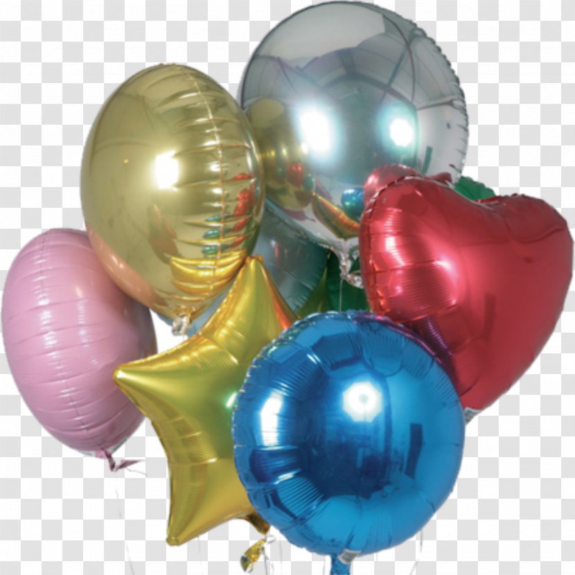 Mylar Balloon Party Toy Birthday - Flower Bouquet Transparent PNG