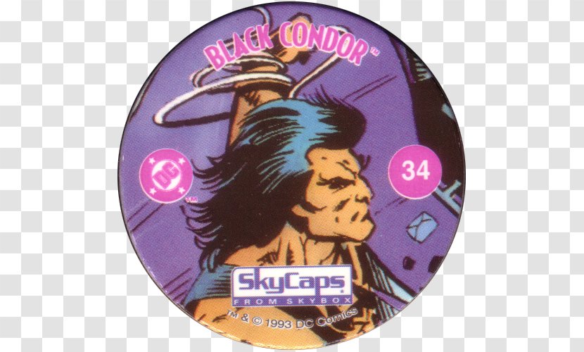 Creeper Black Lightning Condor DC Universe DVD - Skybox Transparent PNG