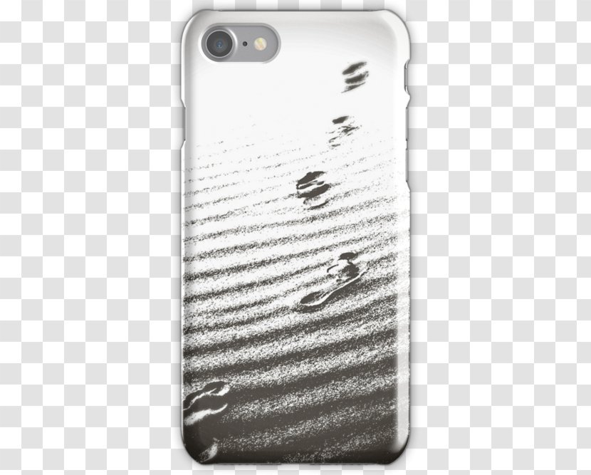 Mobile Phone Accessories White Text Messaging Phones Font - Monochrome - Beach Footprints Transparent PNG