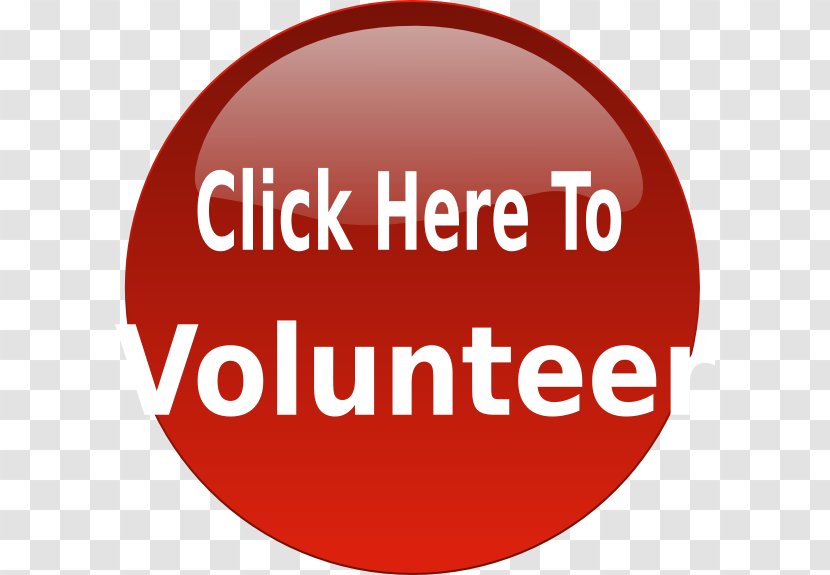 Clip Art Volunteering Logo Vector Graphics - Button - Red Cross Volunteers In Disasters Transparent PNG