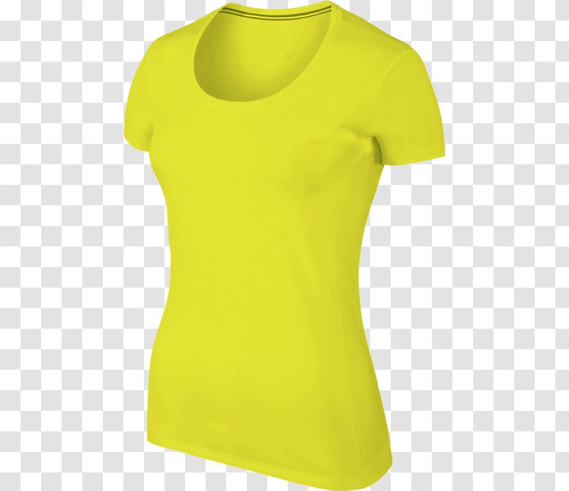 T-shirt Sleeve Top Clothing Adidas - Blouse - Yellow Canary Transparent PNG