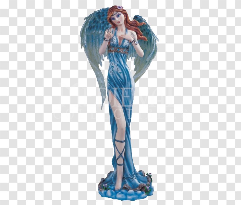 Angel Of Grief Figurine Fictitious And Symbolic Creatures In Art Statue - Collectable - Kneeling With Sword Transparent PNG