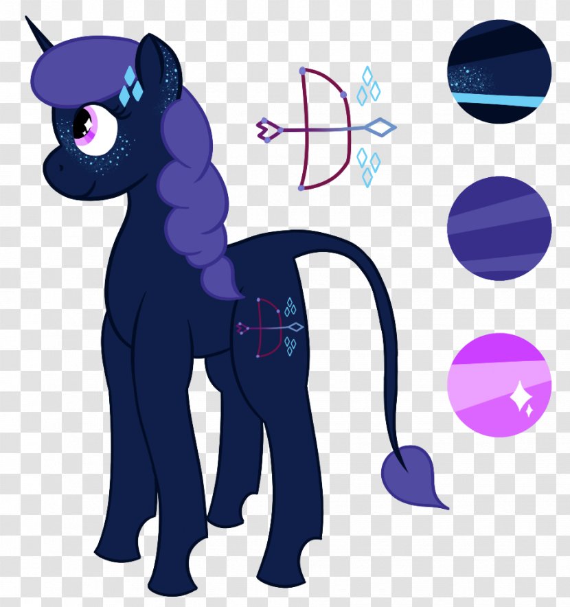 Pony DeviantArt Horse Artist - Purple - Unicorn Constellation Transparent PNG