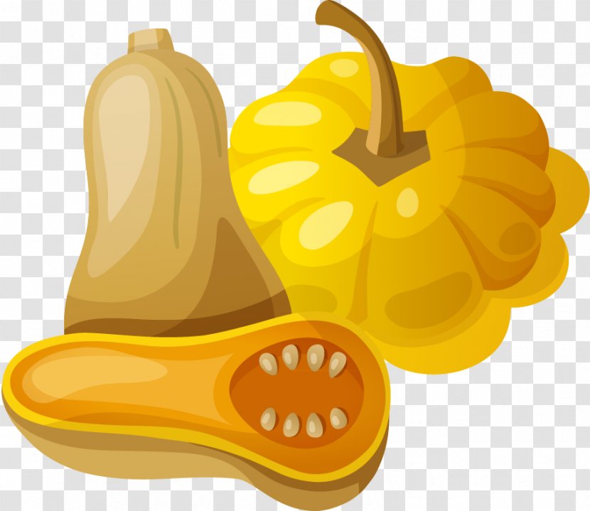 Baby Food Pumpkin Zucchini - Vector Material Transparent PNG