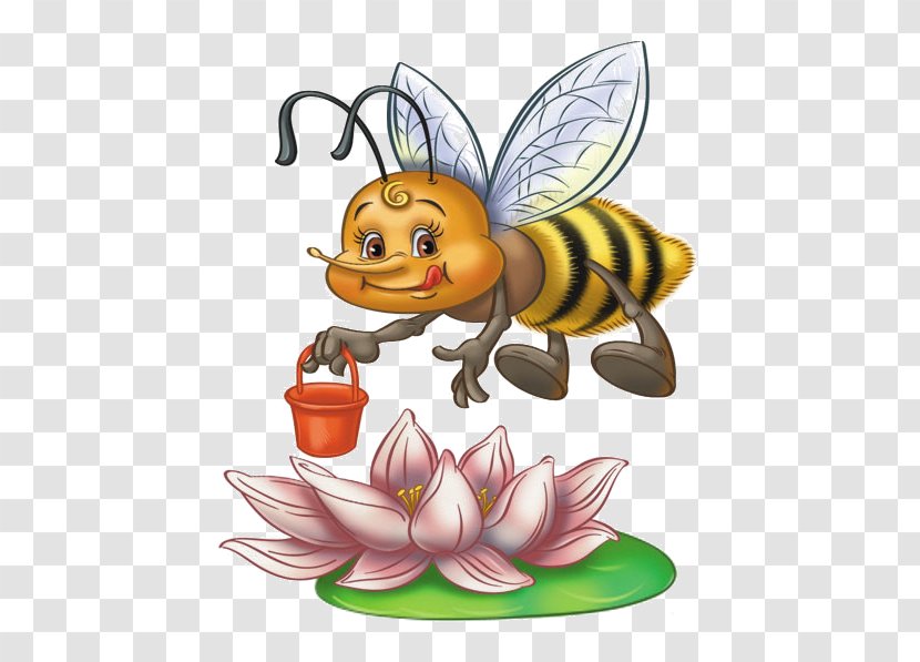 Honey Bee Honeycomb Illustration Image - Plant Transparent PNG