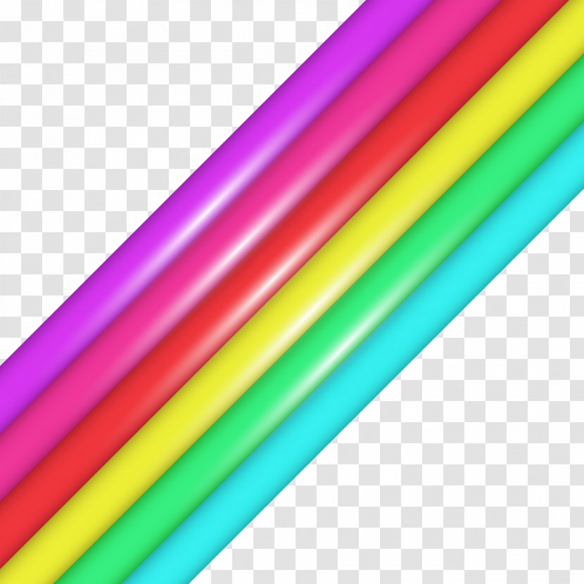 Rainbow Euclidean Vector - Magenta Transparent PNG