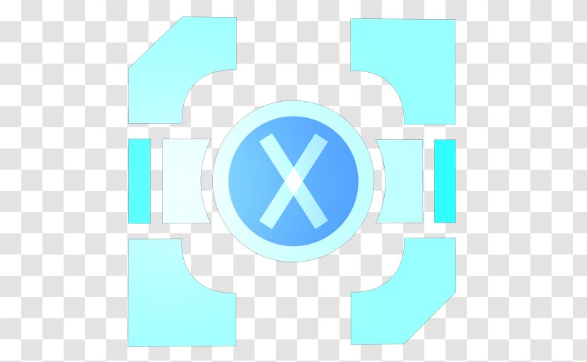 Blue Square Area Text - Symbol - Borderlands Select Transparent PNG