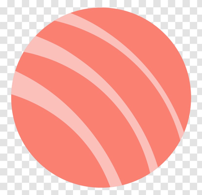Cricket Balls - Red - Pink Salmon Transparent PNG