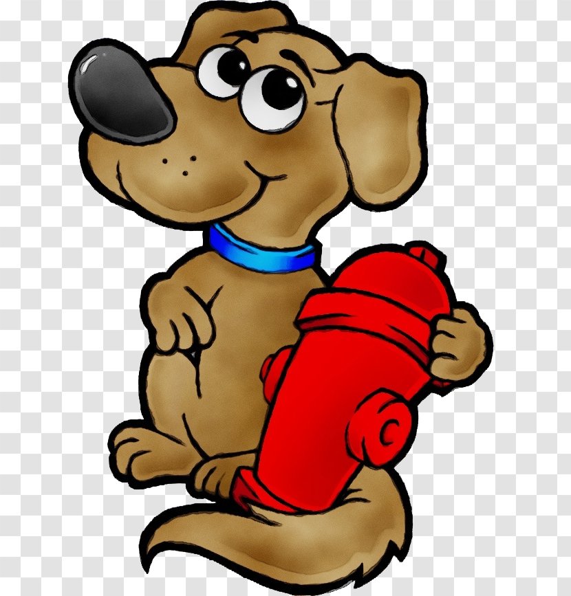 Puppy Dog Thumb Cartoon Character - Paint - Paw Pleased Transparent PNG