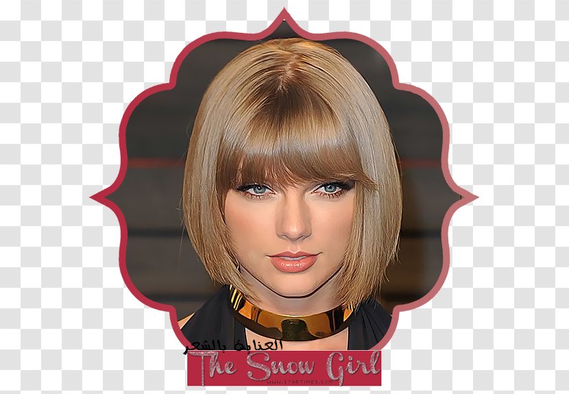Taylor Swift Bob Cut Hairstyle Bangs - Tree Transparent PNG