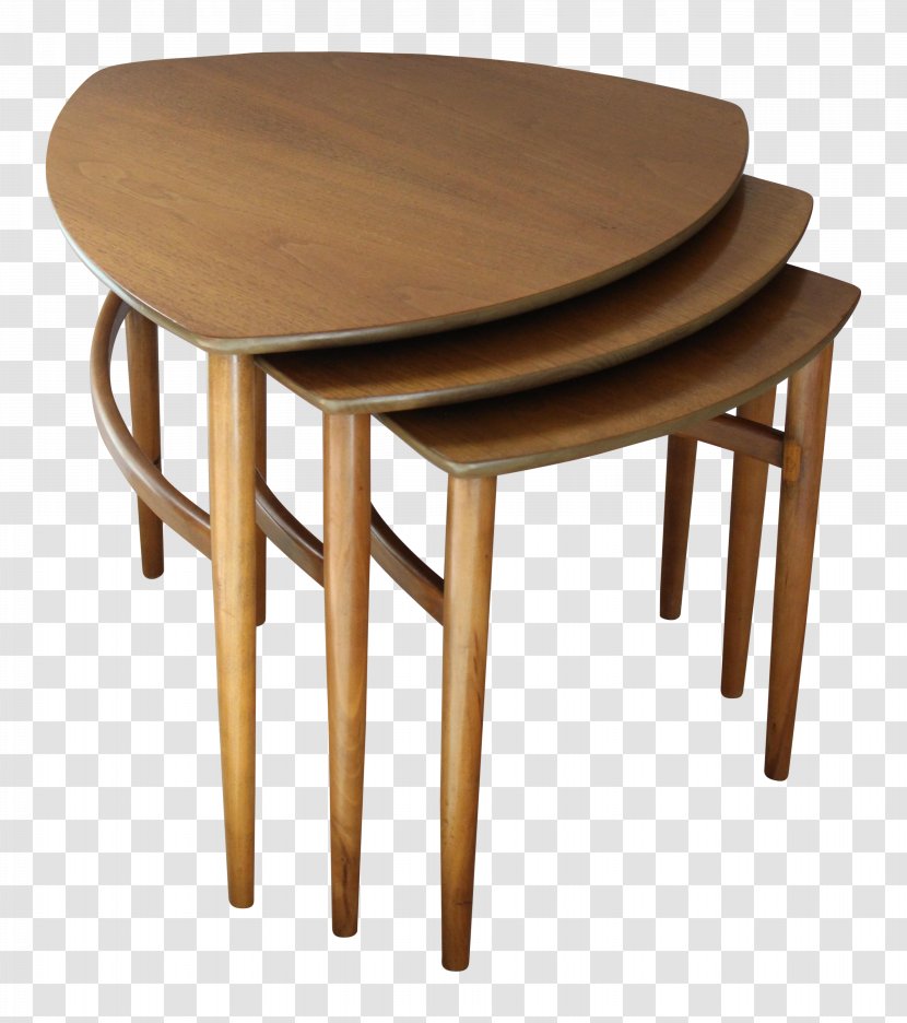 Table Chairish Mid-century Modern Furniture - Wood Stain Transparent PNG