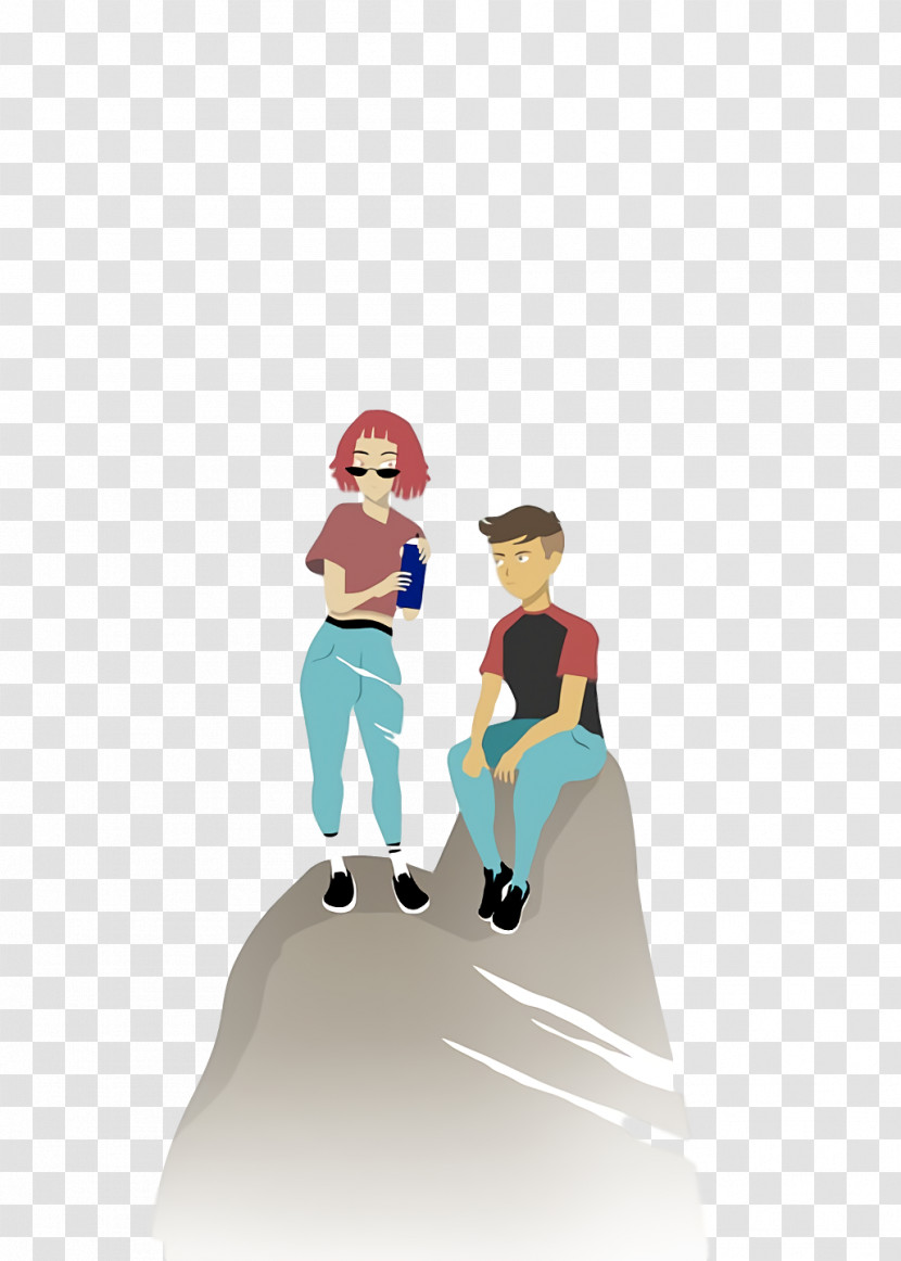 Cartoon Figurine Behavior Human Transparent PNG