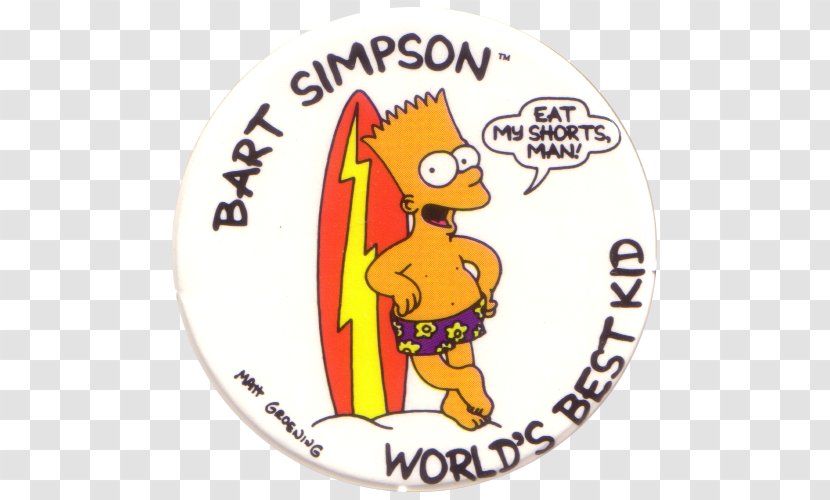 Bart Simpson Sticker Homer Text Clip Art - Logo - Top 25 Most Valuable Pennies Transparent PNG