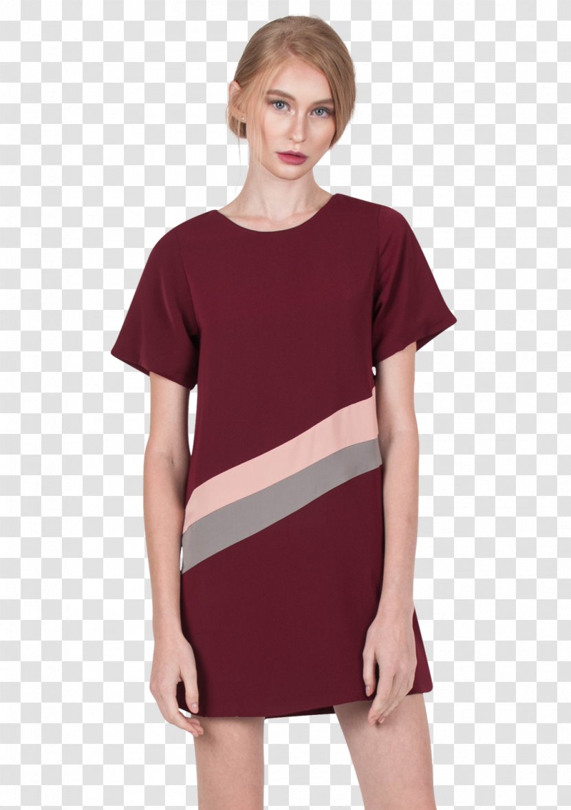 ELLYSAGE T-shirt Dress Shoulder Sleeve - Heart - Frame Transparent PNG
