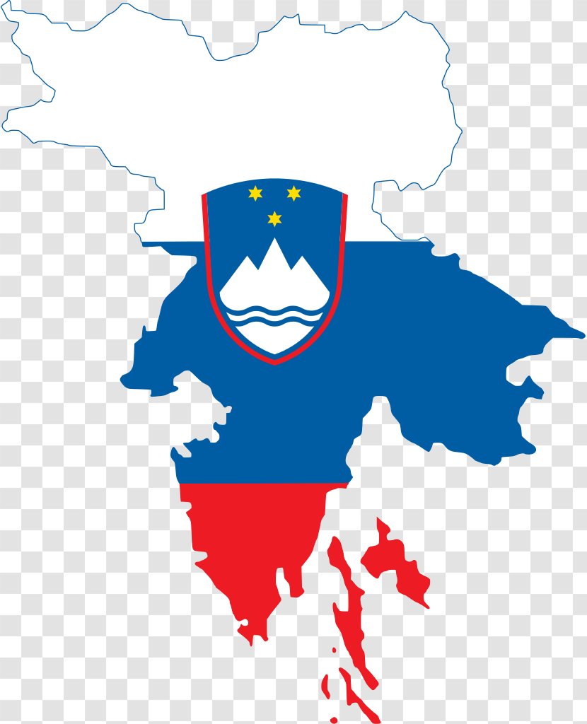 Flag Of Slovenia Serbia United Map Transparent PNG