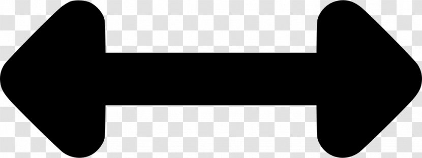 Black & White - M - Angle Line Font MHorizontal Trait Transparent PNG