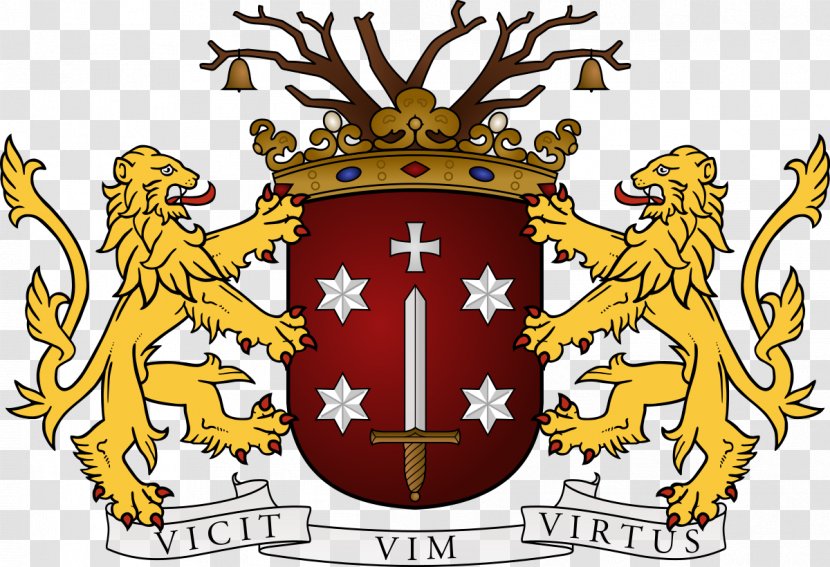 Coat Of Arms Haarlem Hoorn Damiaatjes - Escutcheon - Crest Transparent PNG