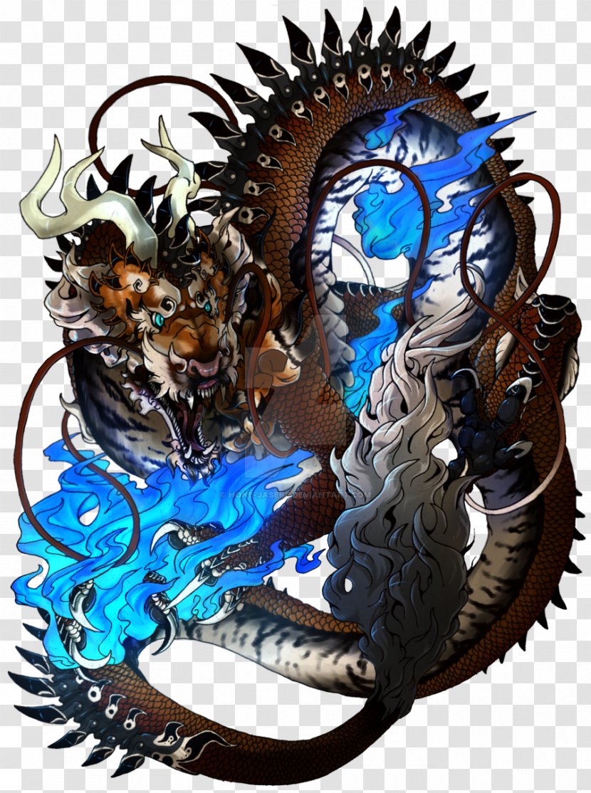 Legendary Creature - Dragon Flame Transparent PNG