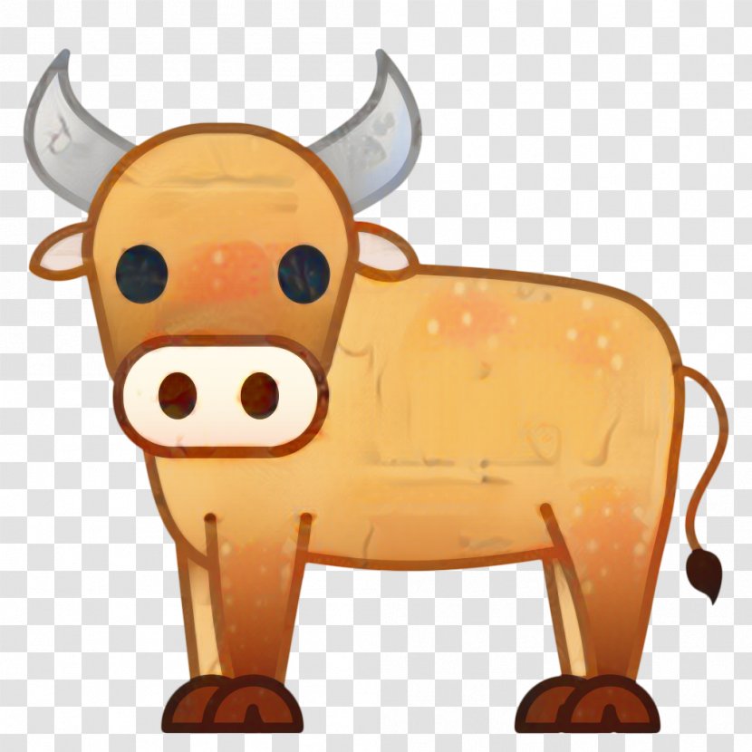 Joy Emoji - Cartoon - Fawn Livestock Transparent PNG