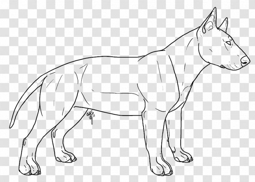 Dog Breed Red Fox Line Art Pack Animal Transparent PNG
