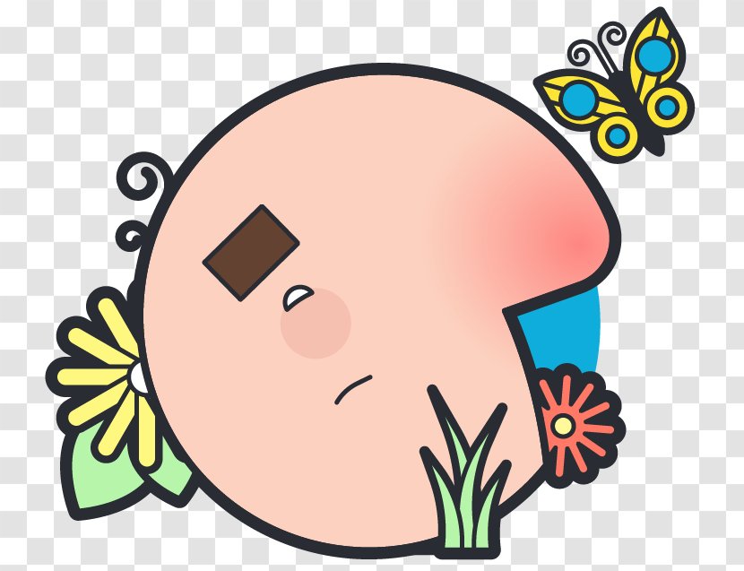 Sneeze Eye Sinus Infection Nose Allergy - Forehead - Cartoon Sneezing Transparent PNG