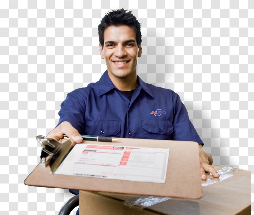 Courier Air Cargo Parcel Delivery - Desk - Person Transparent PNG