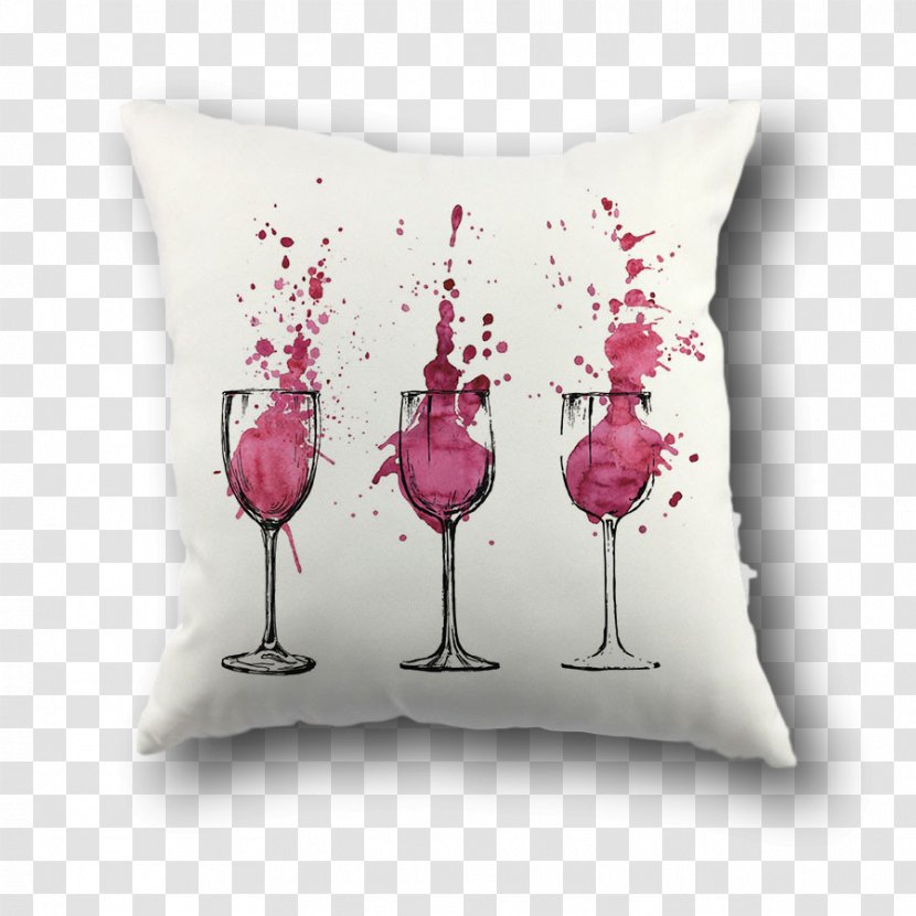 Wine Glass Vector Graphics Watercolor Painting - Drawing - Red Cover Transparent PNG