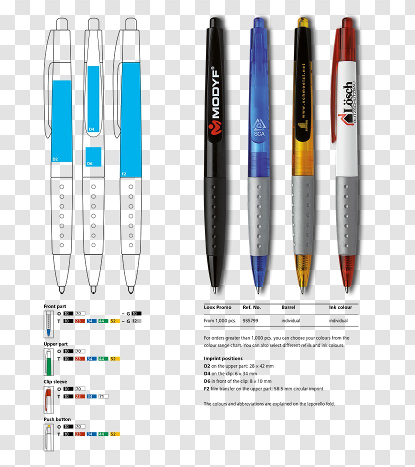 Ballpoint Pen - Discount Information Transparent PNG