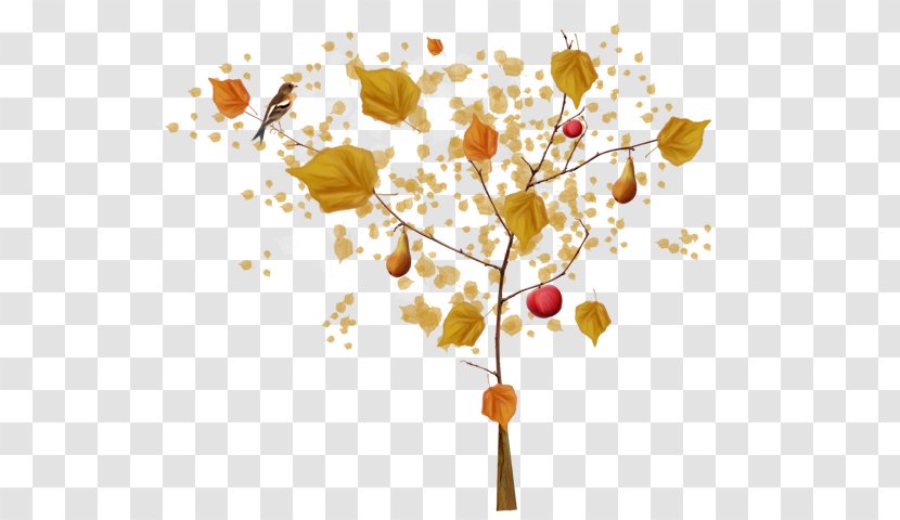 Tree Autumn Clip Art - Flower Transparent PNG