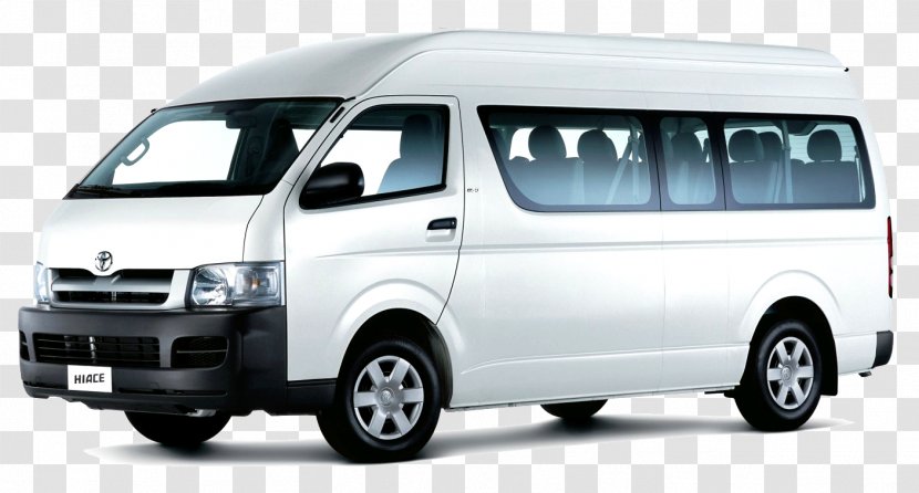 Toyota HiAce Car Coaster Van - Brand - Bus Transparent PNG