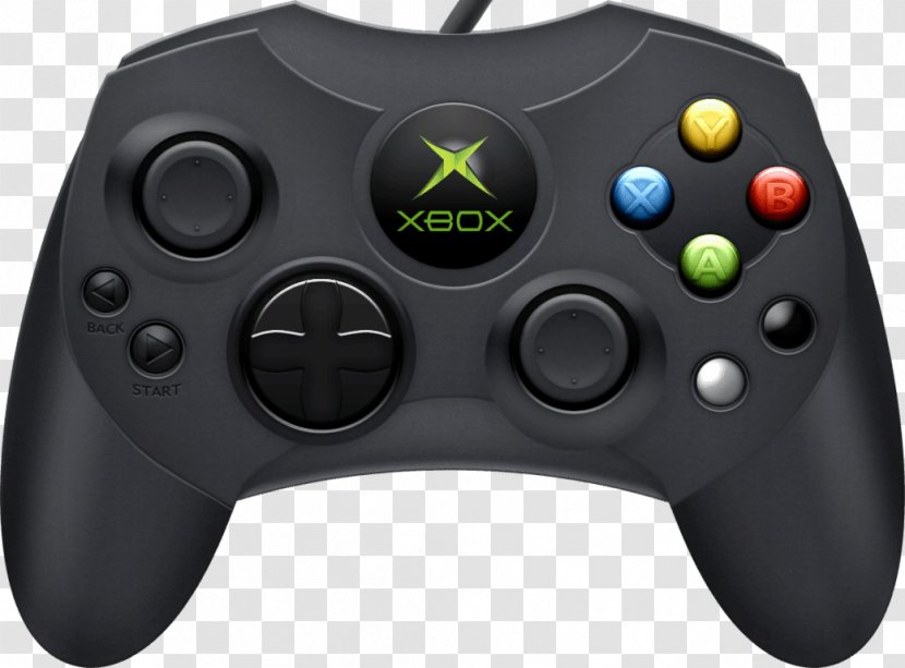 Xbox 360 Controller One Joystick Black Transparent PNG