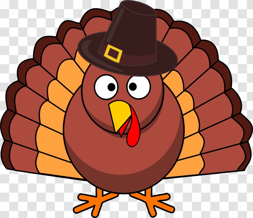 Black Turkey Pilgrim Thanksgiving Clip Art - Picture Transparent PNG