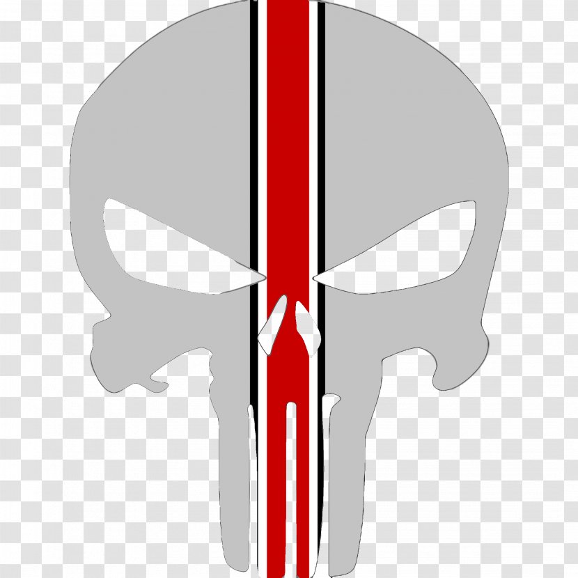 Punisher Logo Human Skull Symbolism - Design Transparent PNG