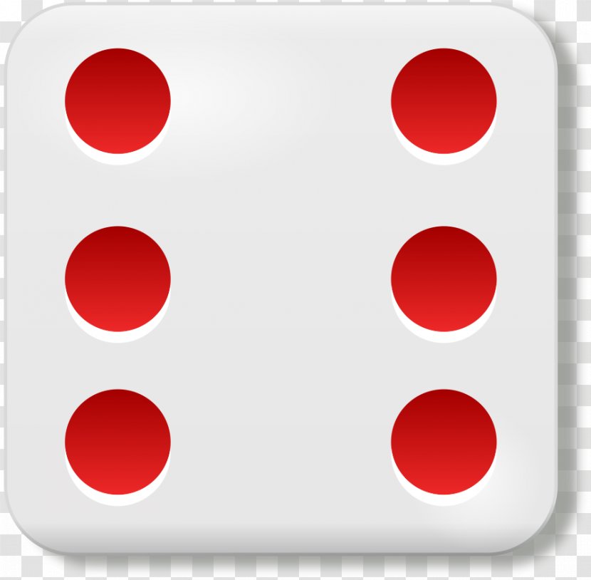 Android Simple Liar's Dice Number Clip Art - Six Transparent PNG