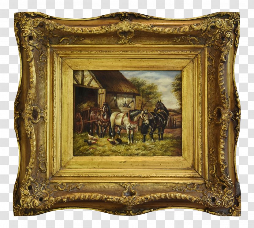 Picture Frames Oil Painting Levkas - Antique Transparent PNG
